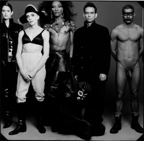 L to R: Juliana Francis, Tom Fitzpatrick, Gerard Little, Tom Pearl, Reza Abdoh, Rafael Pimental.