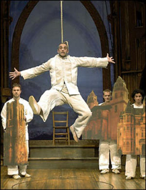 hanging-man-photo-richard-termine You keep me hanging on? Hanging Man at BAM. Photo: Richard Termine.