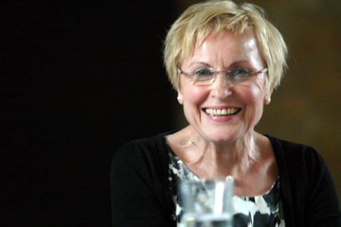 IMG_1352a Bascha Mika Bascha Mika at Berlin's Universität der Künste, 2009. Photo: Daniel Mufson.