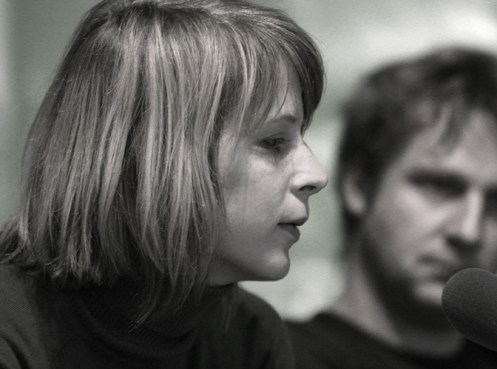 Johanna_Freiburg of Gob Squad_Treff2002b Johanna Freiburg of Gob Squad, 2002. Photo: Daniel Mufson.