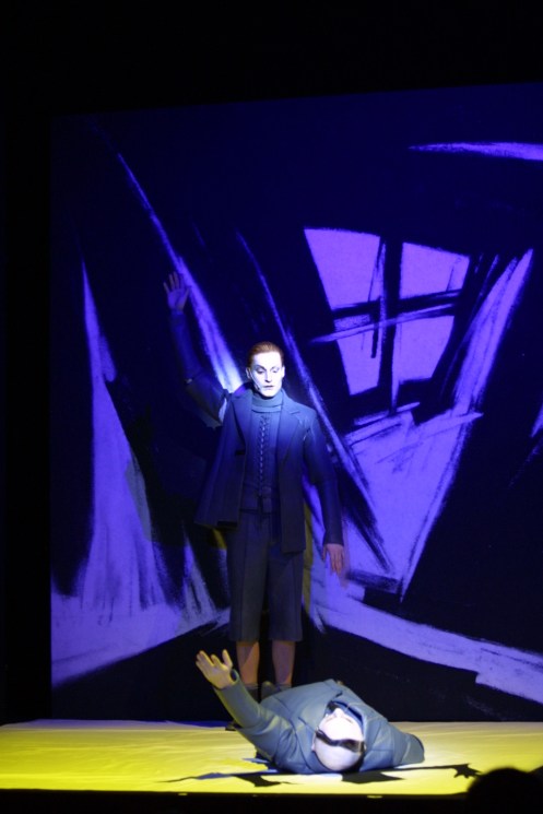 WilsonCaligari 3 from 31 Robert Wilson's Doktor Caligari at the Deutsches Theater, Berlin. March 2002. Photo: Daniel Mufson.